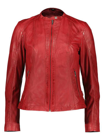 7eleven Lederjacke "Emina" in Rot