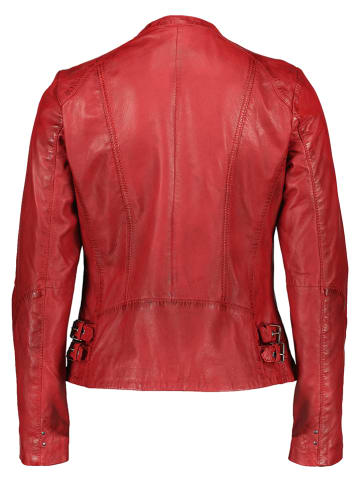 7eleven Lederjacke "Emina" in Rot