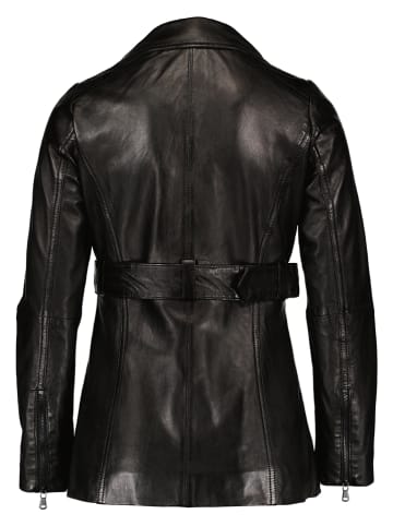 7eleven Lederjacke "Irene" in Schwarz
