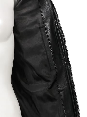 7eleven Lederjacke "Kani" in Schwarz