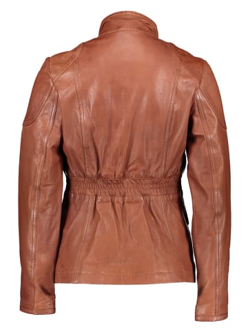 7eleven Lederjacke "Kani" in Camel
