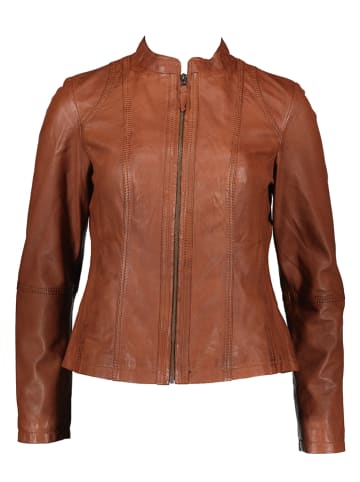 7eleven Lederjacke "Palo" in Hellbraun