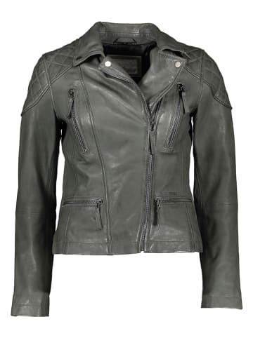 7eleven Lederjacke "Pedi" in Grau
