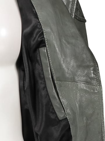 7eleven Leren jas "Pedi" grijs