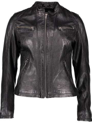 7eleven Lederjacke "Rubina" in Schwarz