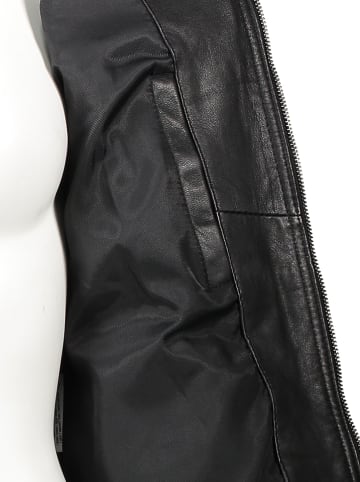 7eleven Lederjacke "Salina" in Schwarz