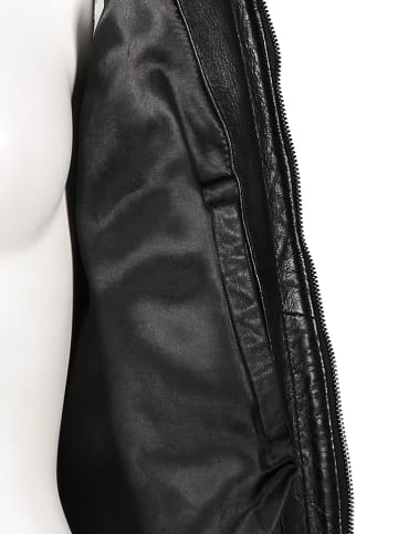 7eleven Lederjacke "Sharron" in Schwarz