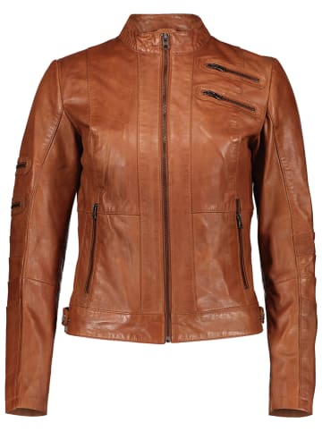 7eleven Lederjacke "Tilla" in Camel