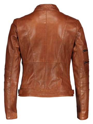 7eleven Lederjacke "Tilla" in Camel