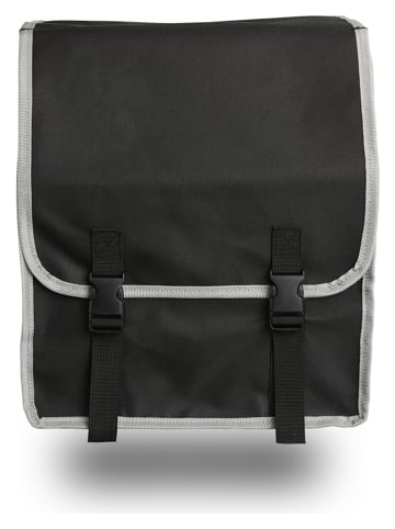 Lifa Living Doppelte Fahrradtasche in Schwarz - 26 l