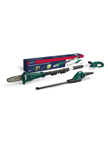 Lifa Living Piła do gałęzi i nożyce 2w1 "CHPS21” w kolorze zielonym do żywopłotu