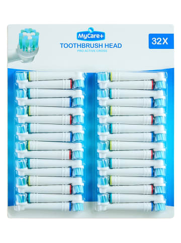 Lifa Living 32-delige set: Oral-B opzetborstels "Pro Active" wit