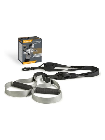 Lifa Living Suspension-Trainer "TRX" in Schwarz/ Grau