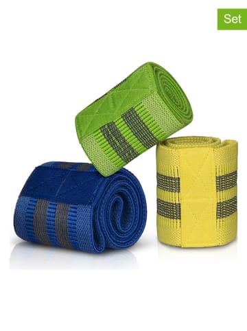Lifa Living 3-delige set: weerstandsbanden geel/groen/blauw