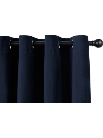 Lifa Living Ringgordijn donkerblauw