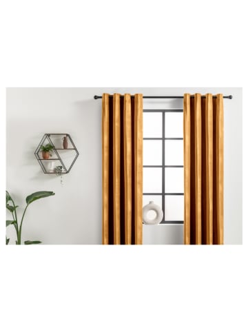 Lifa Living Ösenvorhang in Ocker