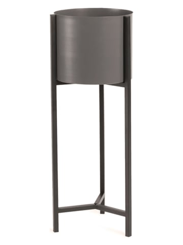 Lifa Living Stojak "Delphine" w kolorze szarym na rośliny - wys. 70 cm