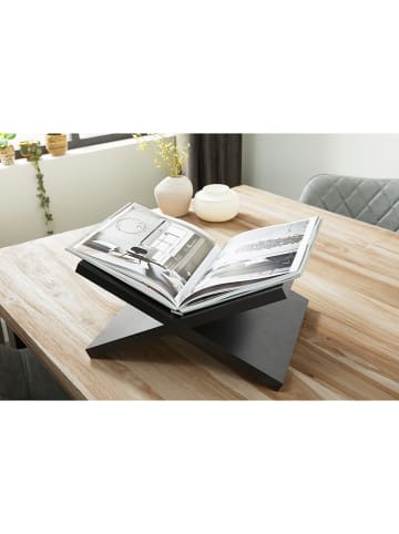 Lifa Living Stojak w kolorze czarnym na książki - 37 x 19 x 30 cm