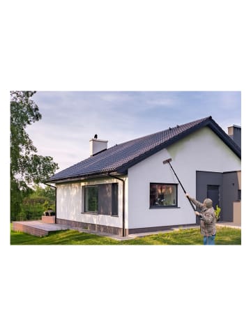 Lifa Living Telescoop-wasborstel zwart/rood - (H)460 cm