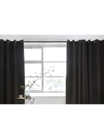 Lifa Living Ringgordijn donkerbruin