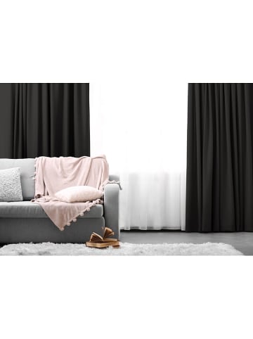 Lifa Living Zasłona w kolorze antracytowym