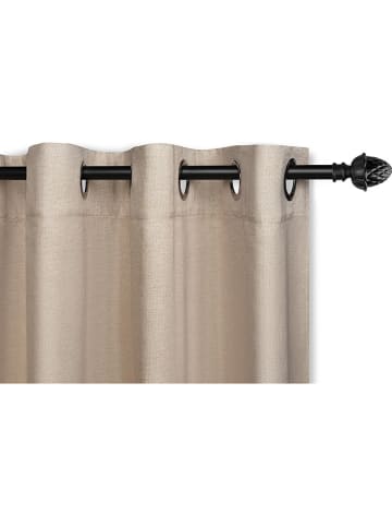 Lifa Living Ösenvorhang in Beige