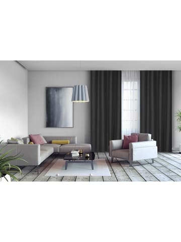 Lifa Living Zasłona "Luxe" w kolorze czarnym