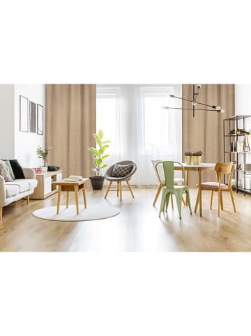 Lifa Living Zasłona "Luxe" w kolorze jasnobrązowym