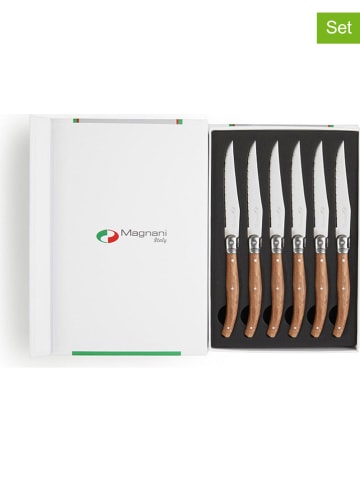 Lifa Living Noże (6 szt.) w kolorze brązowym do steków