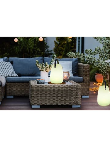 Lifa Living LED-Tischleuchte in Weiß - (H)33 x Ø 23 cm