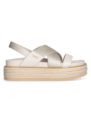 Liu Jo Sandalen in Creme/ Beige