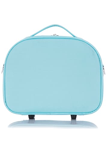 Les P´tites Bombes Kosmetyczka "Anna" w kolorze błękitnym - 34 x 28 x 12 cm