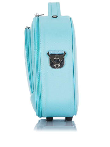 Les P´tites Bombes Beautycase "Anna" in Hellblau - (B)34 x (H)28 x (T)12 cm