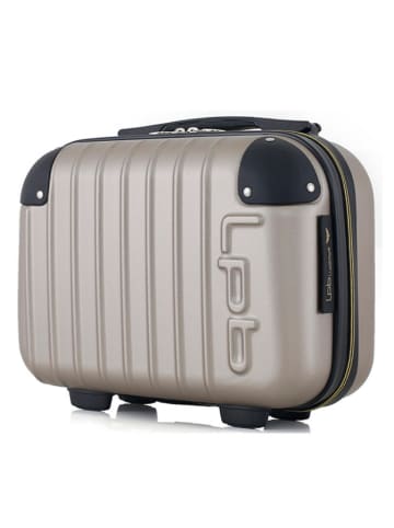 Les P´tites Bombes Beautycase "Hambourg-K" in Beige - (B)30 x (H)23 x (T)16 cm