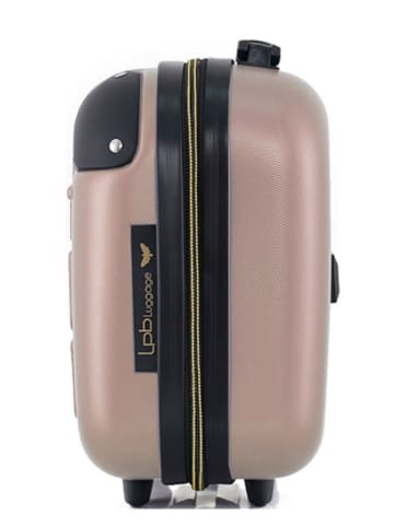 Les P´tites Bombes Beautycase "Hambourg-K" in Pink - (B)30 x (H)23 x (T)16 cm