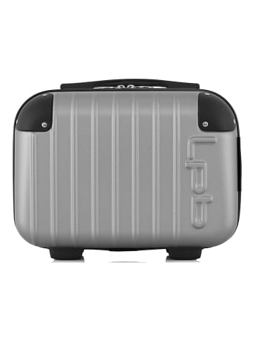 Les P´tites Bombes Kosmetyczka "Hambourg-K" w kolorze szarym - 30 x 23 x 16 cm