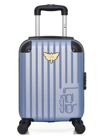 Les P´tites Bombes Hardcase-Trolley in Hellblau - (B)32 x (H)46 x (T)20 cm