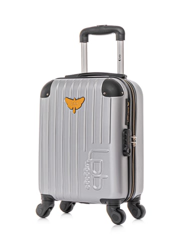 Les P´tites Bombes Hardcase-trolley zilverkleurig - (B)32 x (H)46 x (D)20 cm
