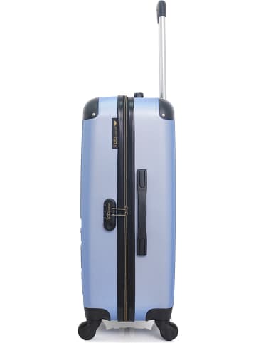 Les P´tites Bombes Hardcase-trolley lichtblauw - (B)35 x (H)55 x (D)21 cm