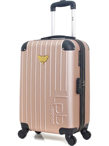 Les P´tites Bombes Walizka w kolorze różowozłotym - 35 x 55 x 21 cm