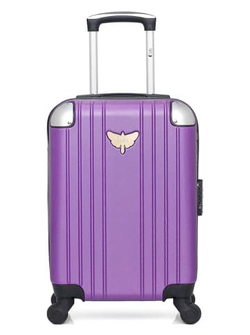 Les P´tites Bombes Hardcase-trolley "Sejour" paars - (B)35 x (H)55 x (D)21 cm
