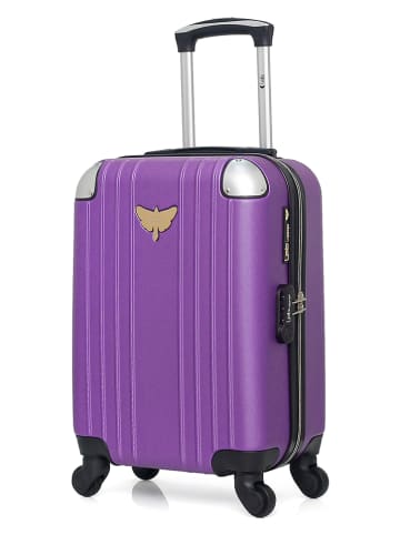 Les P´tites Bombes Hardcase-trolley "Sejour" paars - (B)35 x (H)55 x (D)21 cm