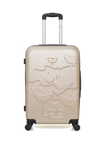 Les P´tites Bombes Hardcase-Trolley "Aelys" in Beige - (B)41 x (H)65 x (T)26 cm