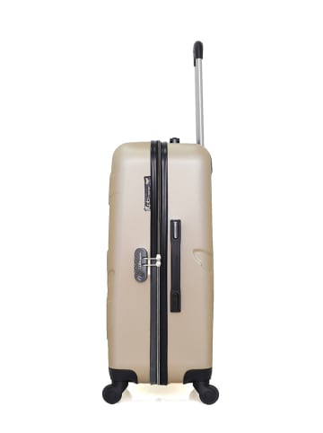 Les P´tites Bombes Hardcase-trolley "Aelys" beige - (B)41 x (H)65 x (D)26 cm