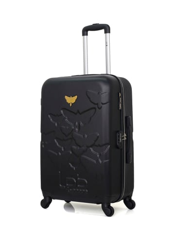 Les P´tites Bombes Hardcase-Trolley "Aelys" in Schwarz - (B)41 x (H)65 x (T)26 cm