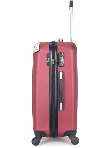 Les P´tites Bombes Hardcase-trolley "Amelie-A" rood - (B)36 x (H)60 x (D)26 cm