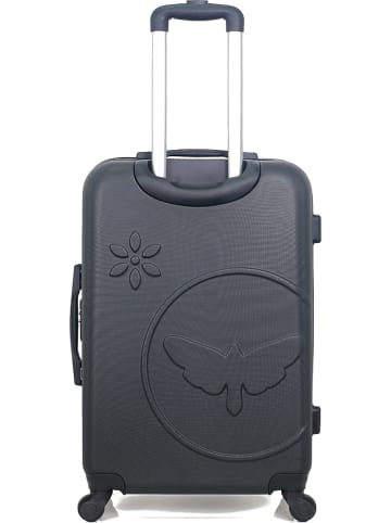 Les P´tites Bombes Hardcase-Trolley "Eleonor" in Schwarz - (B)41 x (H)65 x (T)26 cm
