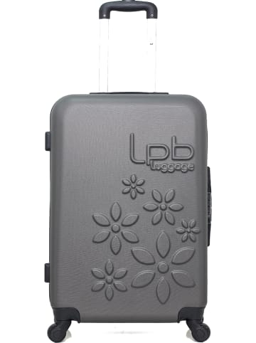 Les P´tites Bombes Hardcase-trolley "Eleonor" grijs - (B)41 x (H)65 x (D)26 cm