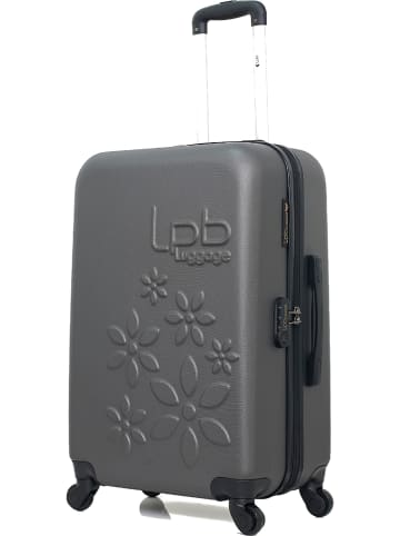 Les P´tites Bombes Hardcase-Trolley "Eleonor" in Grau - (B)41 x (H)65 x (T)26 cm