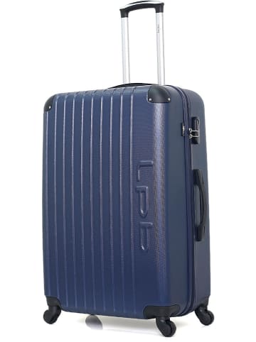 Les P´tites Bombes Hardcase-trolley "Hambourg" blauw - (B)41 x (H)65 x (D)26 cm